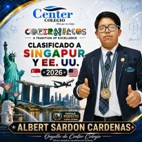 Gráfica de Albert que anuncia su clasificación a Singapur y Estados Unidos en Copernicus 2026.